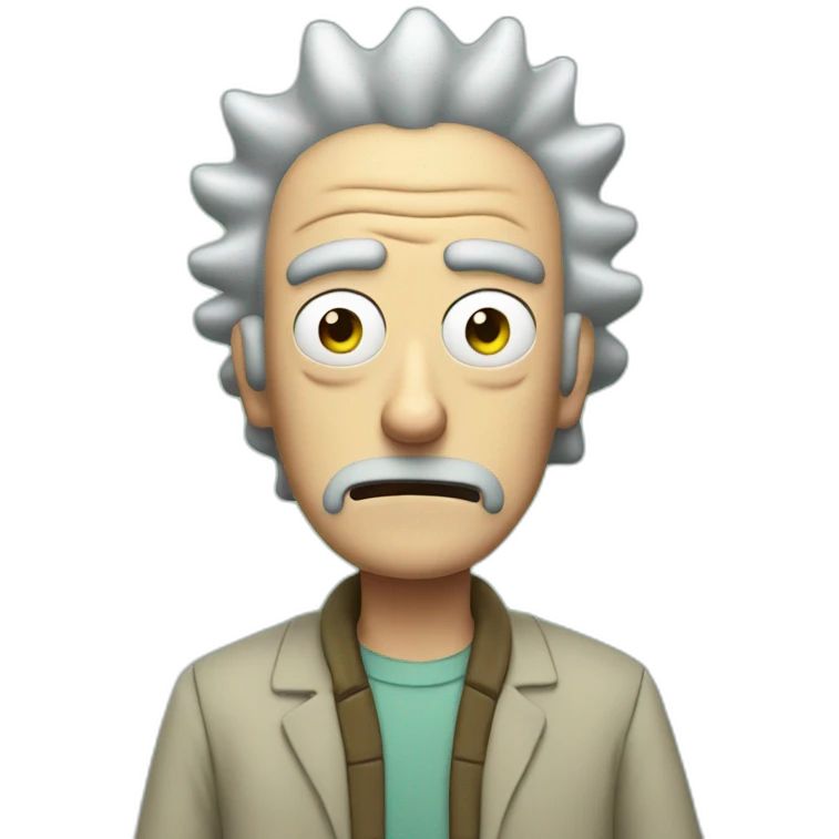 Rick de Rick et morty emoji