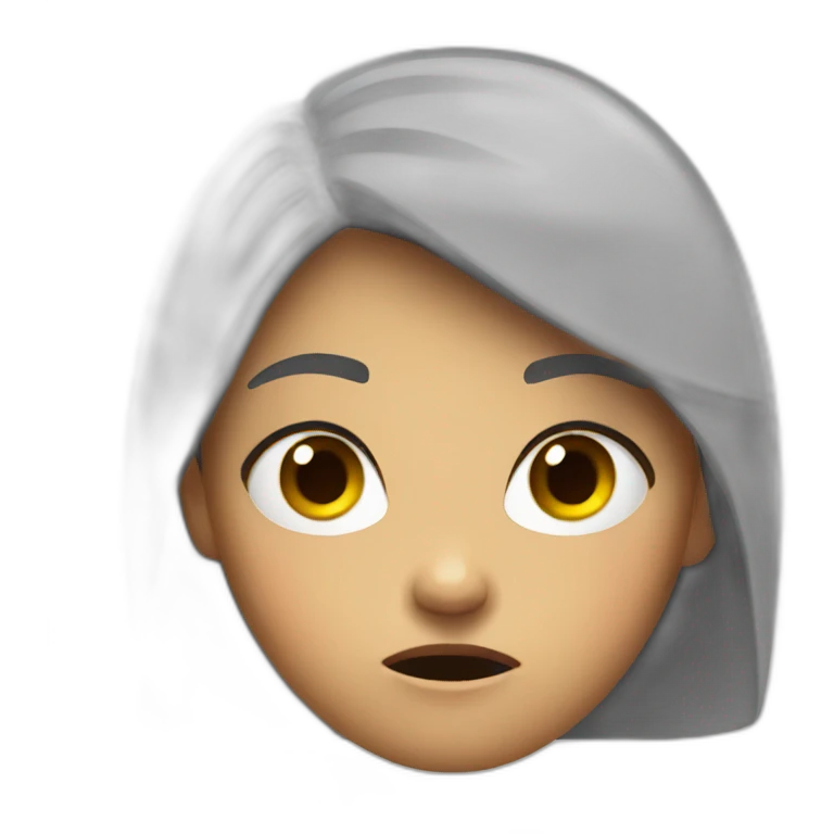 normal tone angry girl emoji