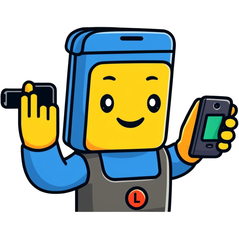 Content creator asking to like and subscribe emoji