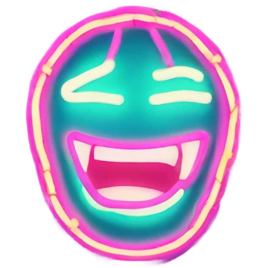 Hong Kong neon sign emoji