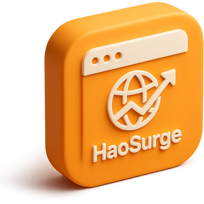 HaoSurge smart browser, icon emoji
