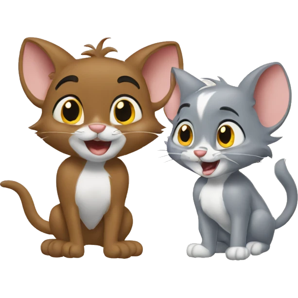 Tom and jerry emoji