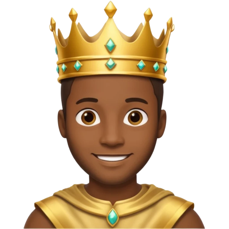 🫠🤴🏽 emoji