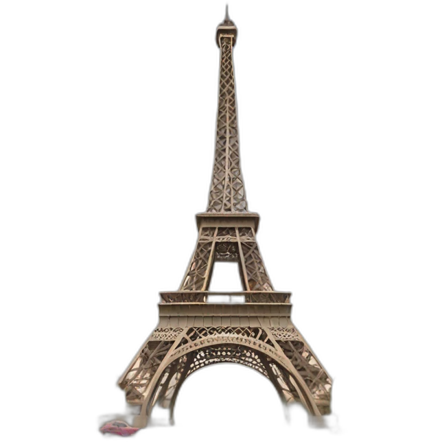 paris eiffel tower emoji