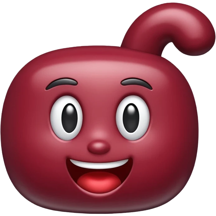 Bordo kalp emoji