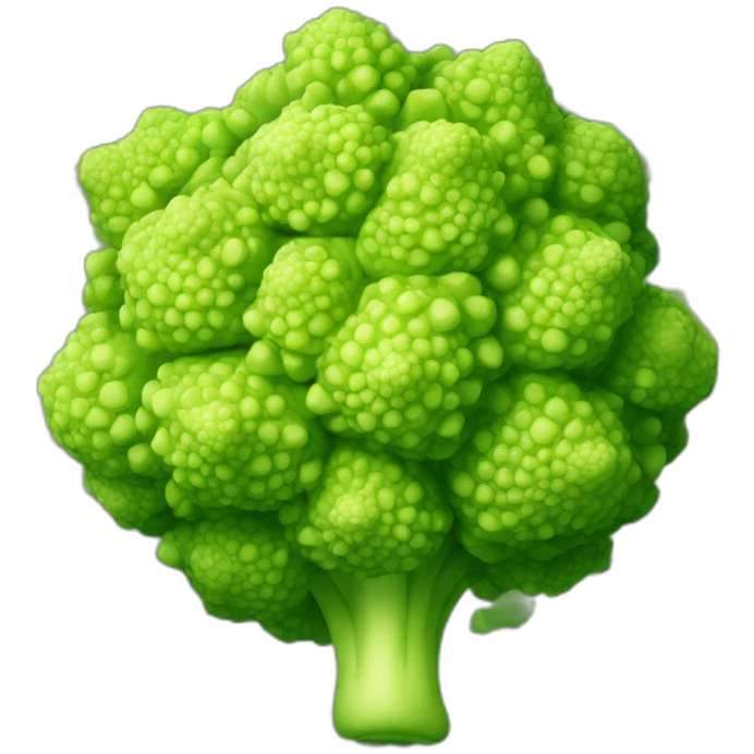 un chou romanesco emoji