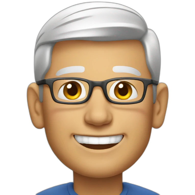 happy tim cook emoji