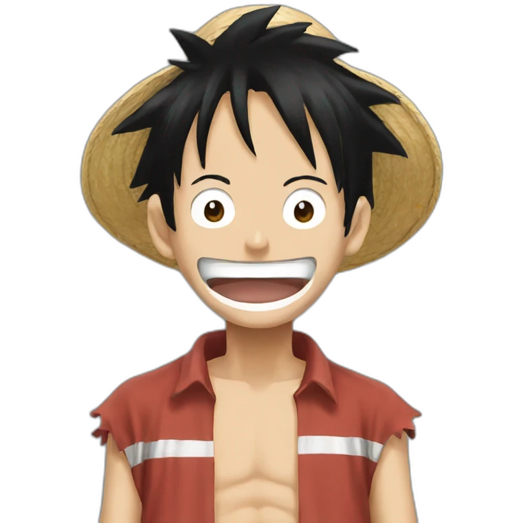 Luffy emoji