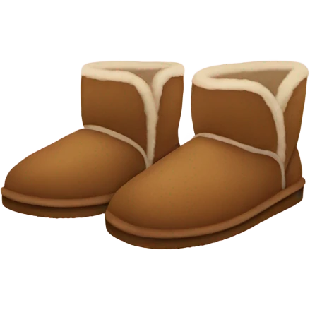 UGG slippers  emoji