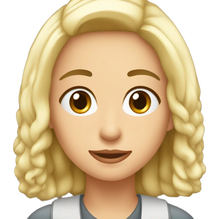 esmer kahverengi saçlı kadın  emoji