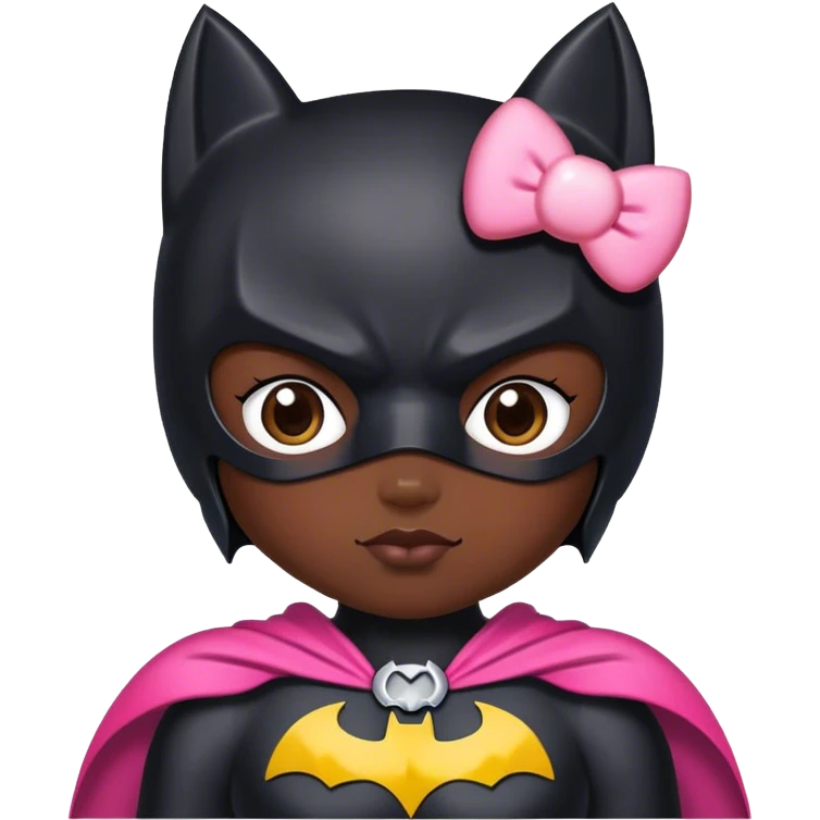 batman hello kitty  emoji