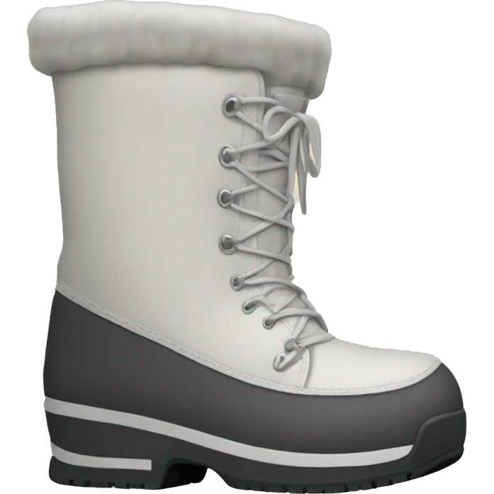Moonboot brand shoes emoji