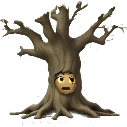 The whomping willow  emoji