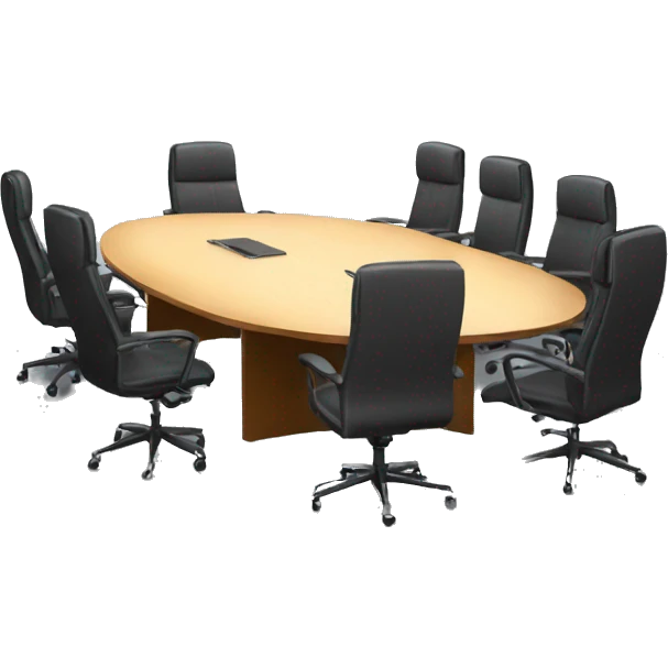 conference table meeting emoji