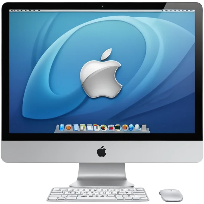 an Apple iMac emoji