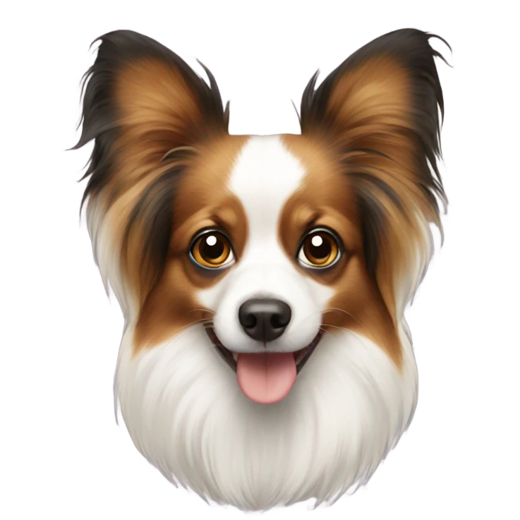 Papillon dog emoji