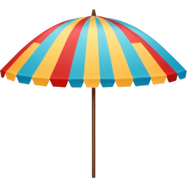 summer beach umbrella emoji