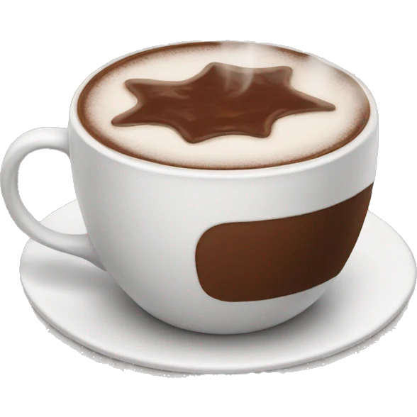 Hot chocolate emoji