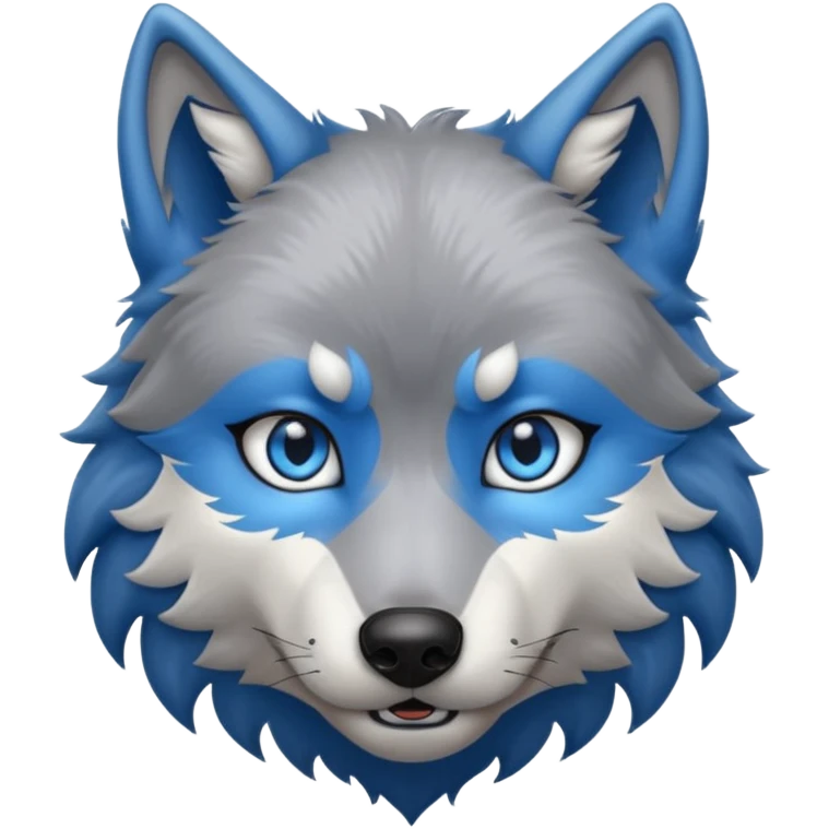 Furry wolf  emoji