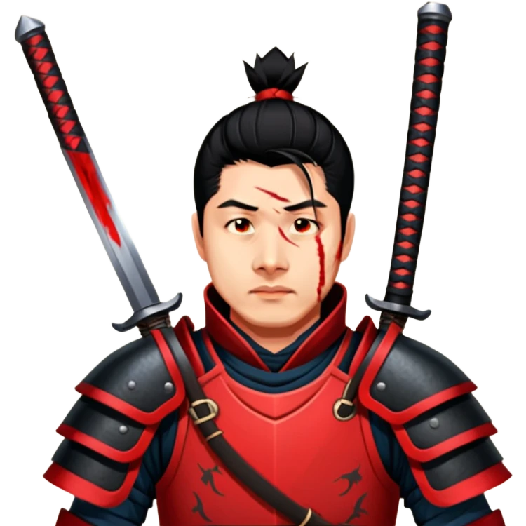 Battle-Ready Samurai emoji