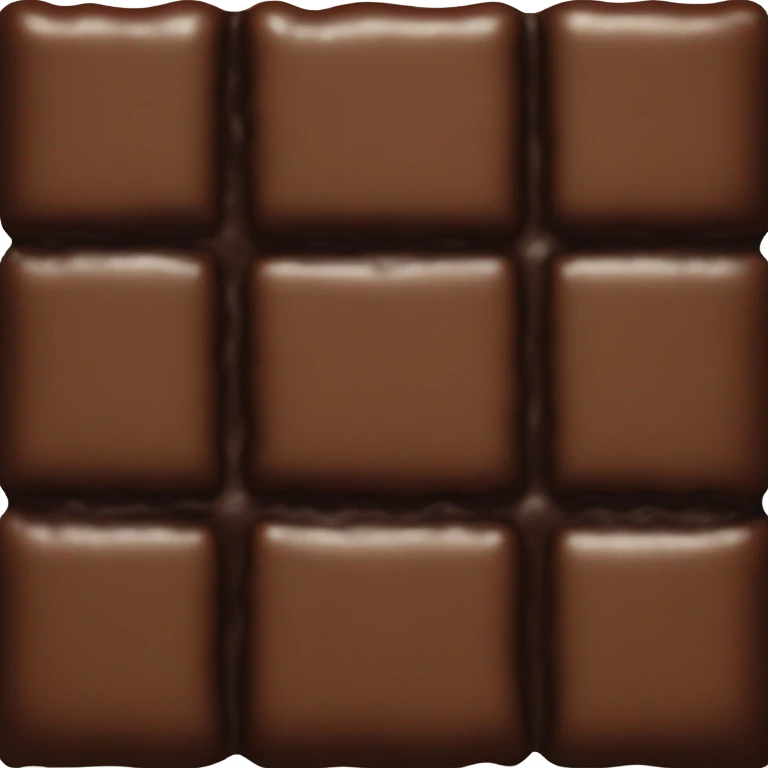 brownie top view emoji