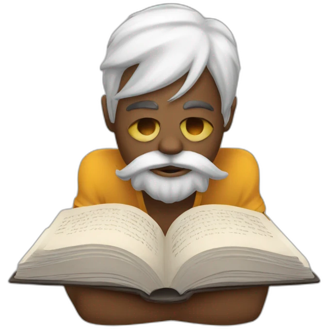 reading is hard emoji