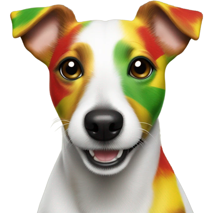 Reggae Jack Russel terrier  emoji