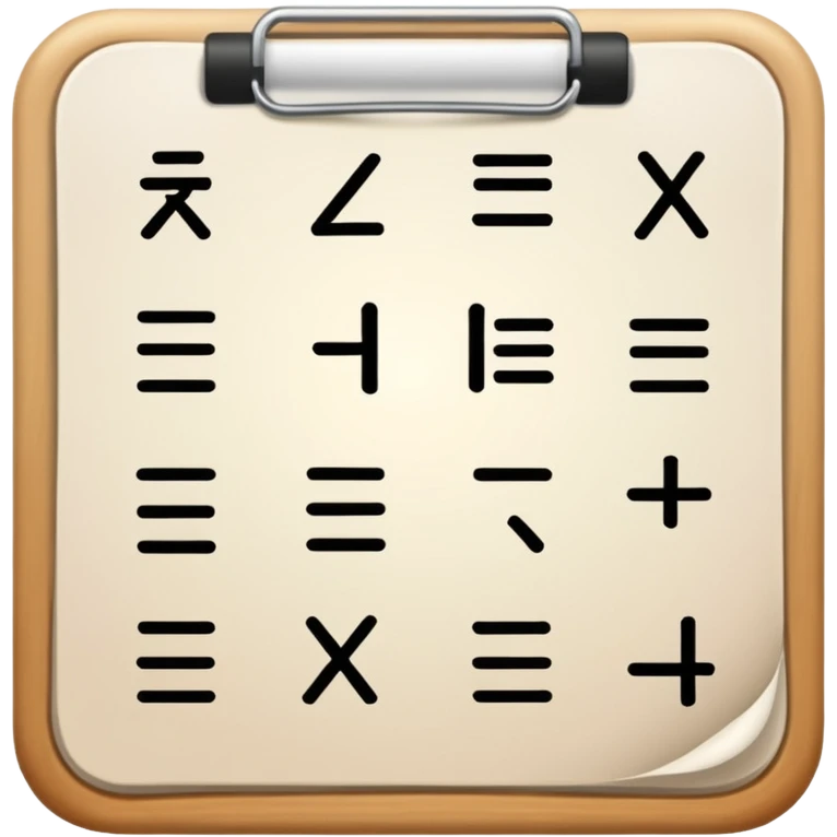 Math emoji