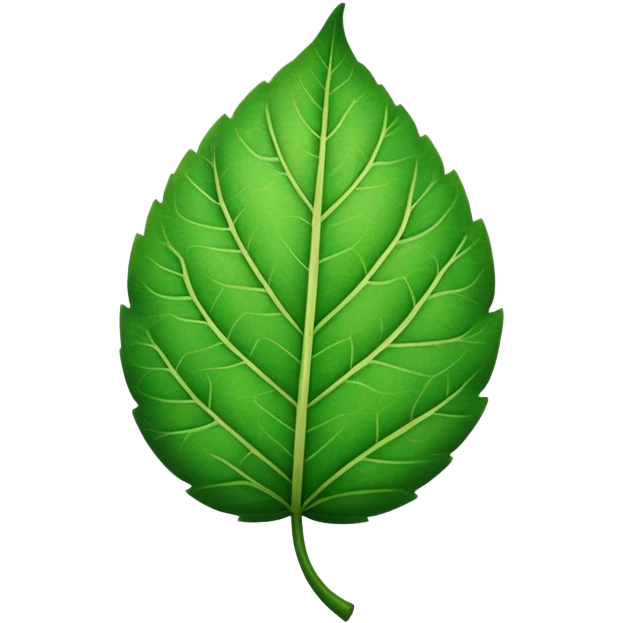Leaf emoji