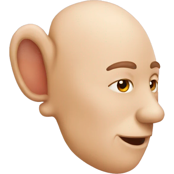 ear bizarre emoji