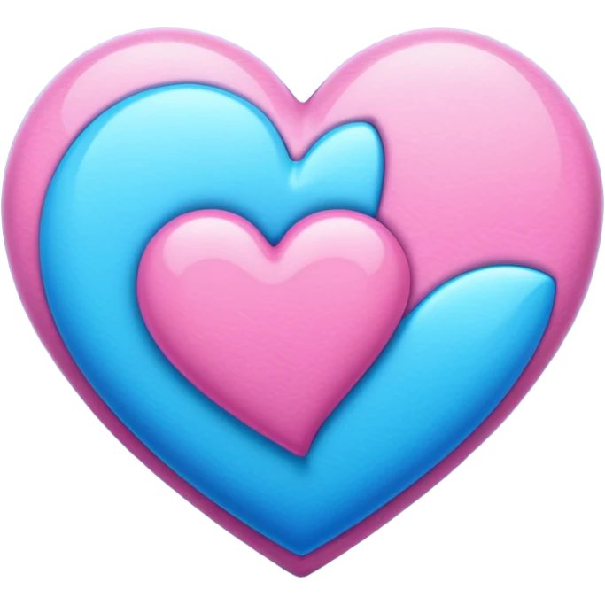 retro 90s themed heart emoji