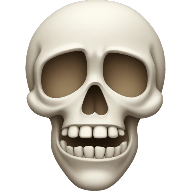 skull with raised eyebrow emoji