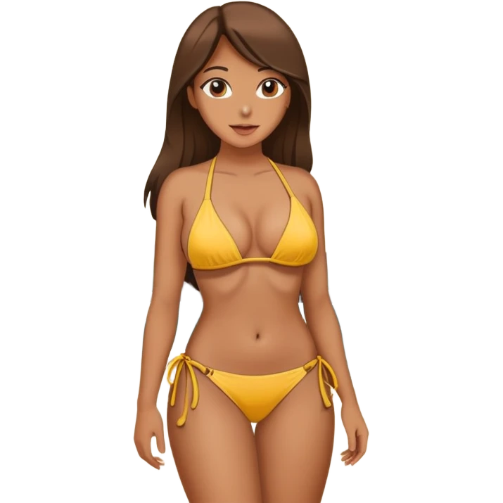 Big tits girl emoji