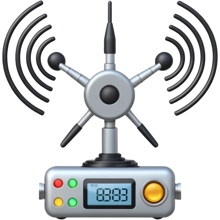 frequency sensor with antennas emoji