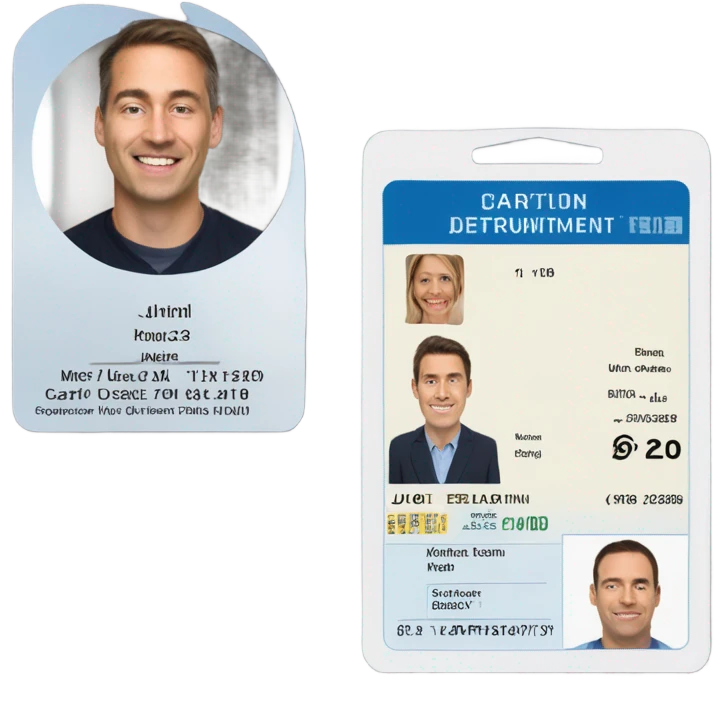 employee id card emoji