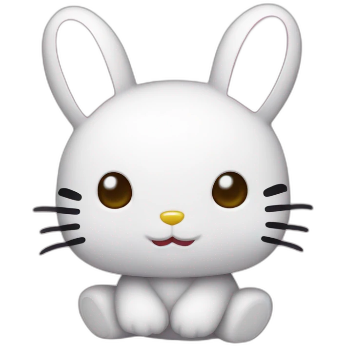 Hase hello kitty emoji