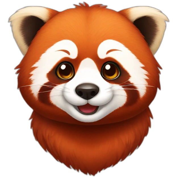red panda emoji
