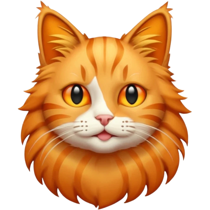 Emoji cat heat emoji