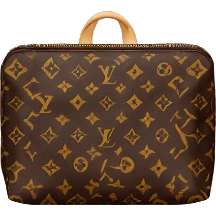 Louis Vuitton cosmetic bag  emoji