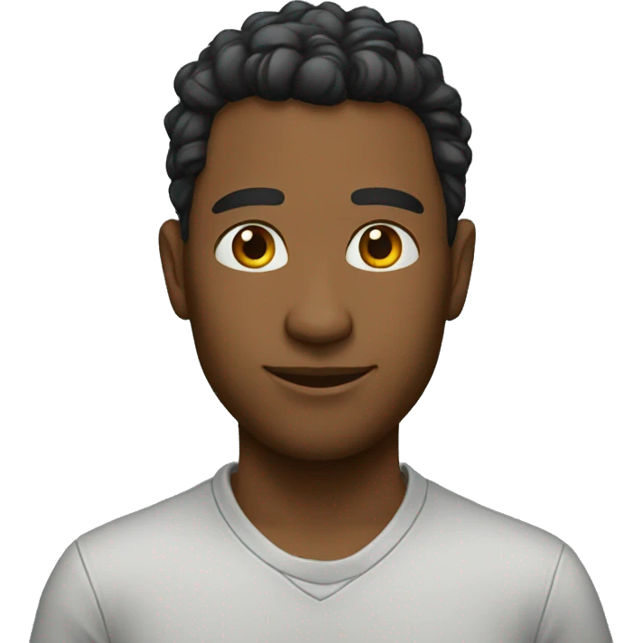 casual and confidentportrait emoji