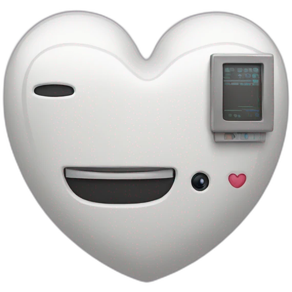 computer heart emoji