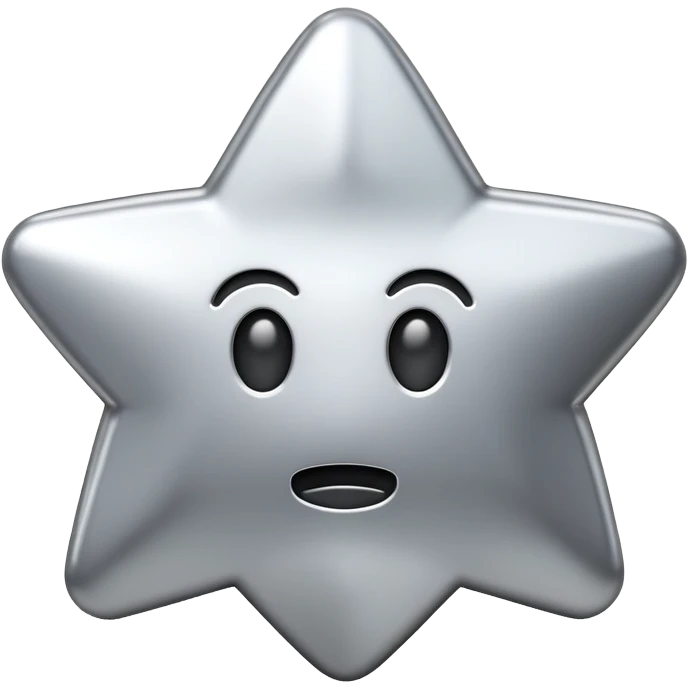 silver warning icon emoji