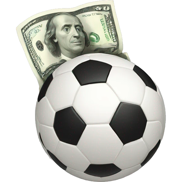 soccer money emoji