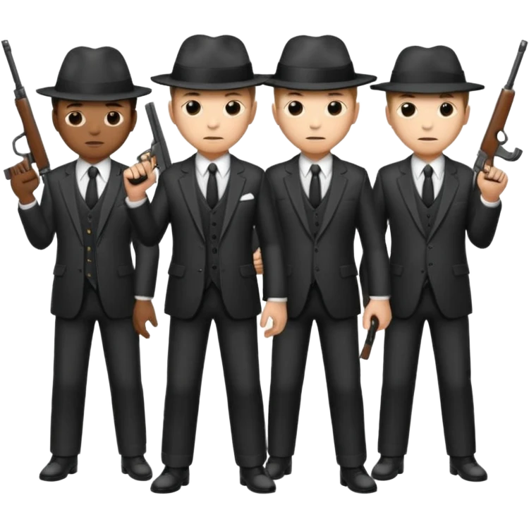 team of gangsters emoji