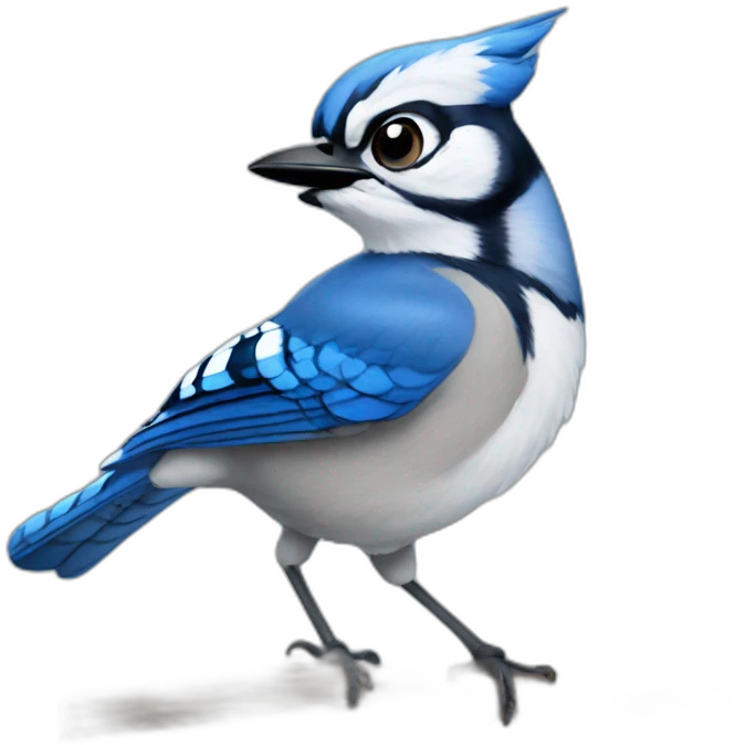 blue jay emoji