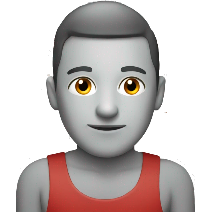 straight facing calendar with red top and gray and red squares  emoji