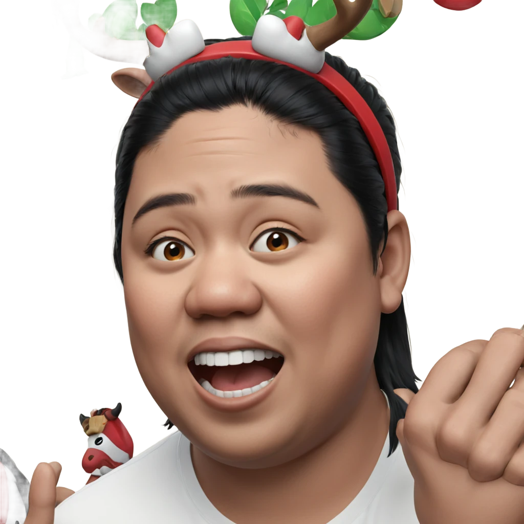 boys with antlers and black hair emoji