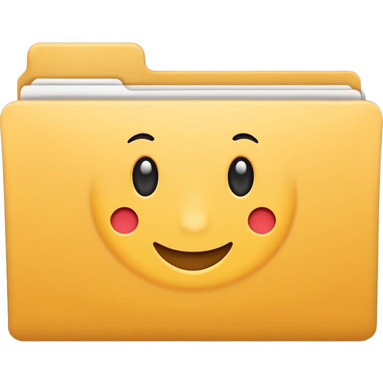 folder for paper emoji