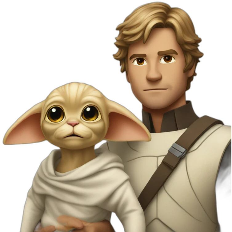 🄰🄽🄰🄺🄸🄽 skywalker with grogu emoji