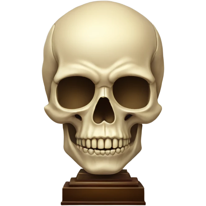 Skull trophy emoji